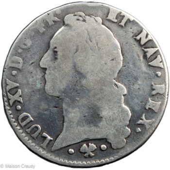 Louis XV écu au bandeau 1765 Bayonne