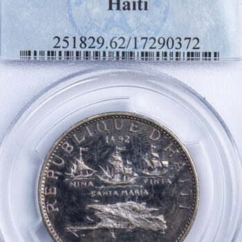 Haiti 5 gourdes 1969 IC PR62