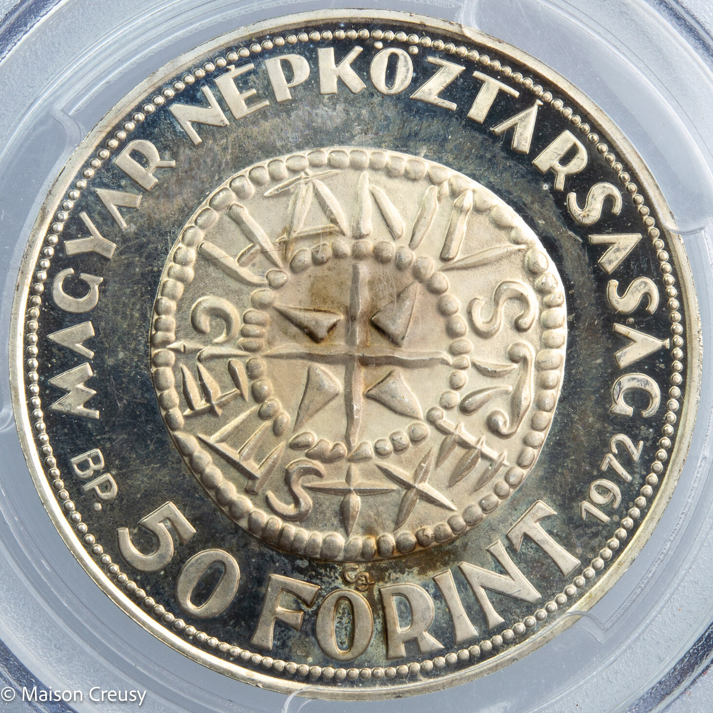 Hongrie 50 Forint 1972 PCGS PR65 DCAM
