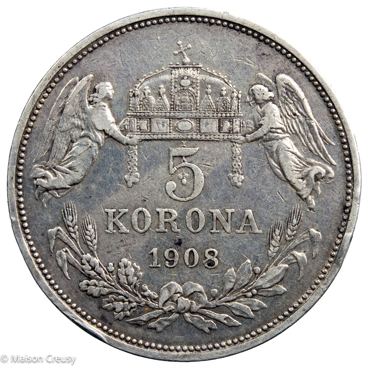 Hongrie 5 korona 1908