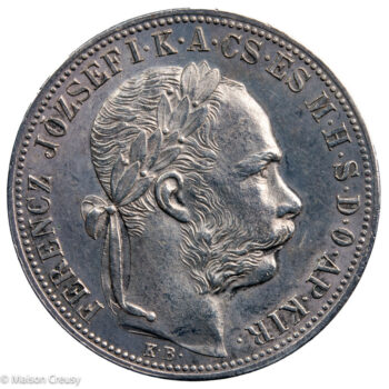 Hongrie Francois Joseph I Forint 1883
