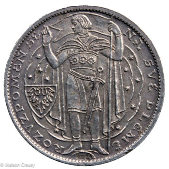 Tchécoslovaquie médaille 1000 ans du christianisme en Bohême