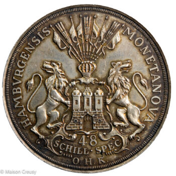 Allemagne Medaille ville d'Hambourg 1970