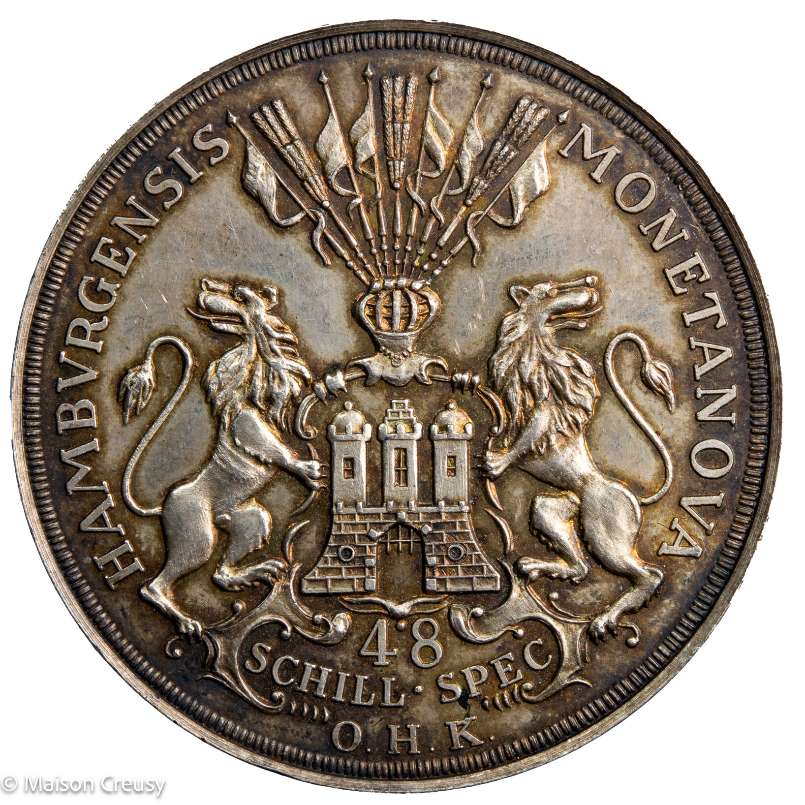 Germany Hamburg AR medal 1970