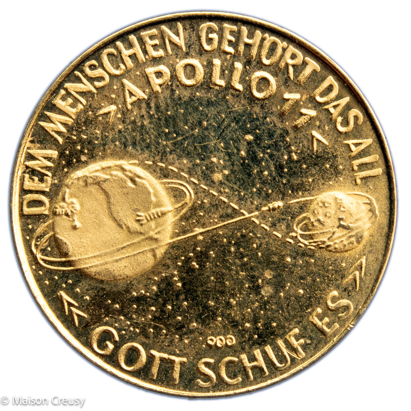 Apollo XI gold medal 1969