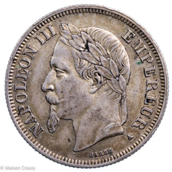 Napoléon III 2 francs 1868 Paris