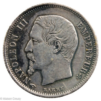 Napoléon III 50 centimes 1857 Paris