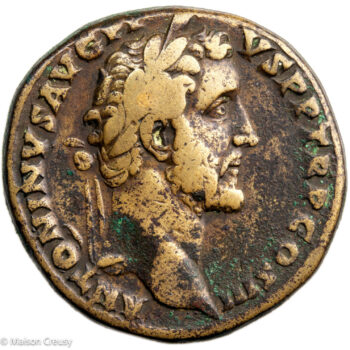 Antonin le Pieux sesterce Rome 142