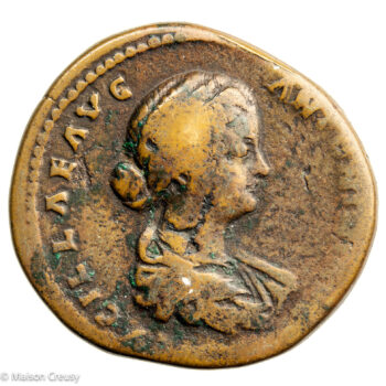 Lucille Sesterce Rome 164-166