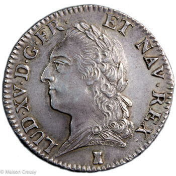 Louis XV demi écu à la vieille tête 1772 Nantes