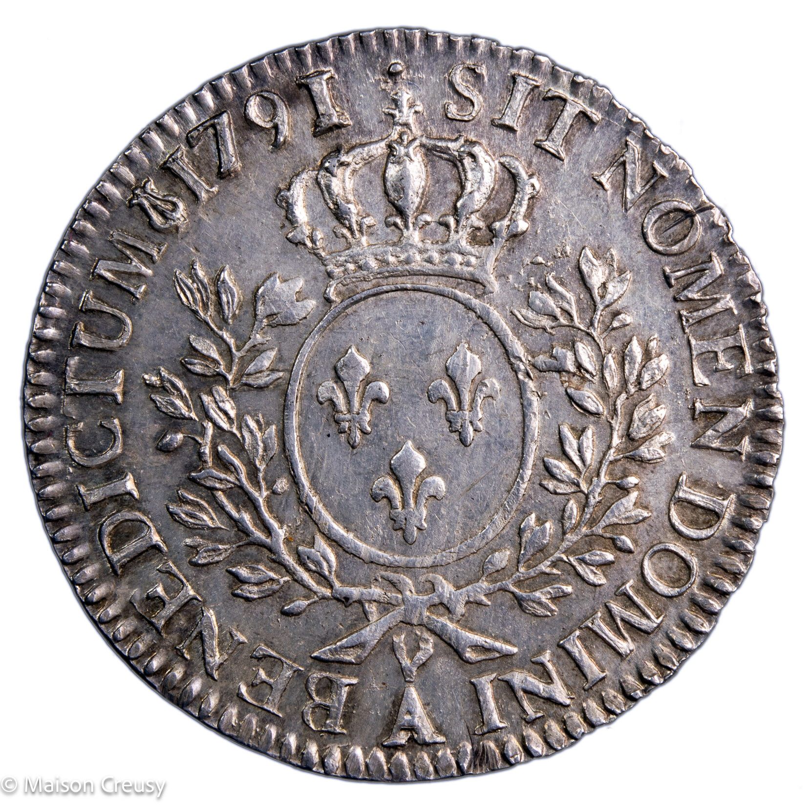 Louis XVI demi-écu 1791 Paris