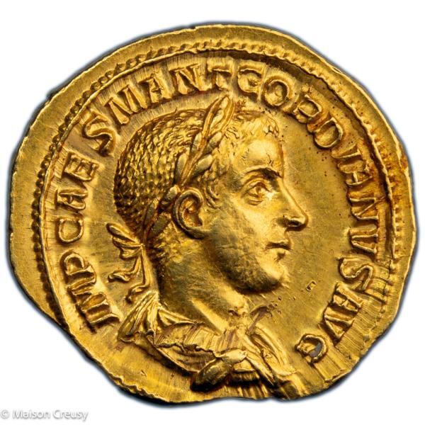 Gordien III aureus Rome 238-239