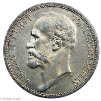 Liechtenstein Jean II 2 kronen 1915