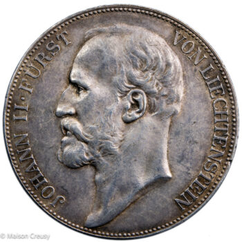 Liechtenstein Johann II 5 kronen 1900