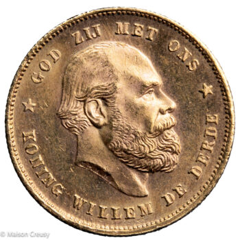 Pays-Bas Guillaume III 10 gulden 1880