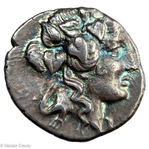 Caria Amphyktion hemidrachm Myndus