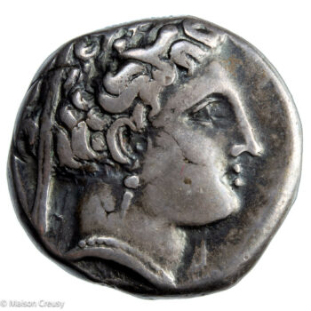 Lucanie Metaponte didrachm ou nomos