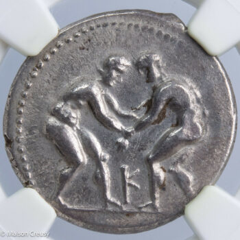 Pisidie Selge statere NGC AU