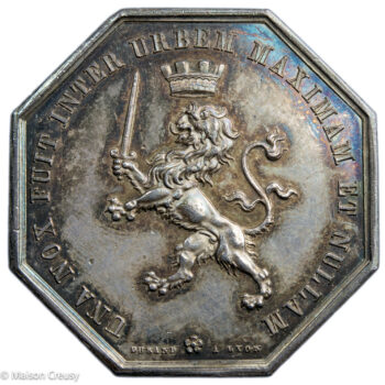 Assurance jeton société contre l'incendie 1839