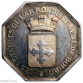 Jeton notaires de Bourg en Bresse