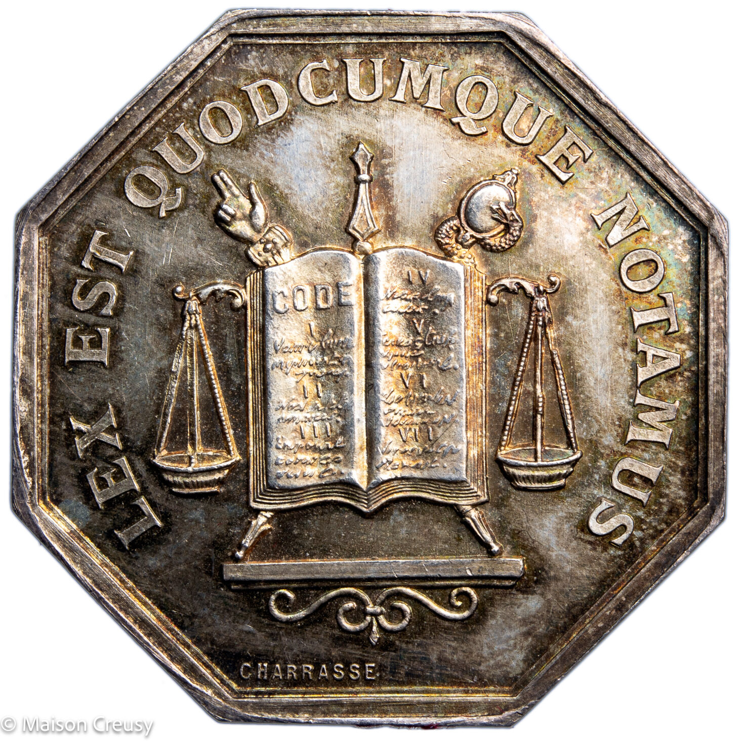 Jeton notaires de Bourg en Bresse