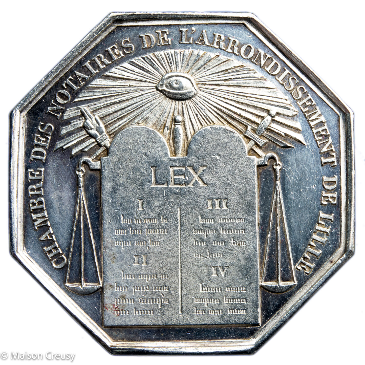 Jeton des notaires de Lille