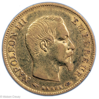 Napoléon III 10 francs 1859 Paris