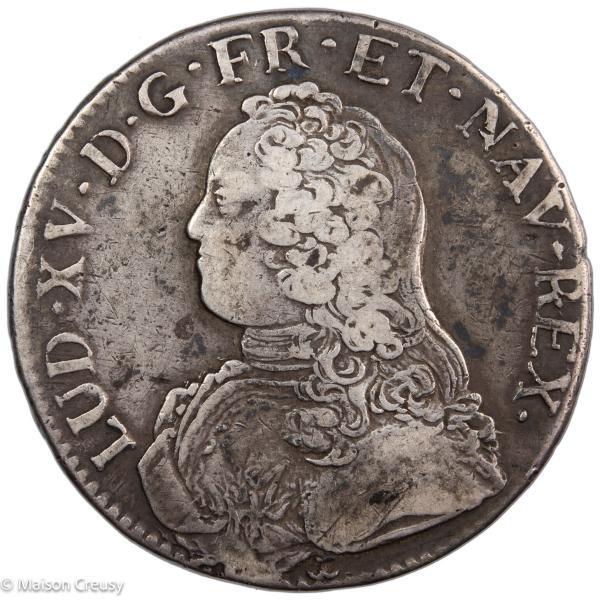 Louis XV écu 1738 Aix