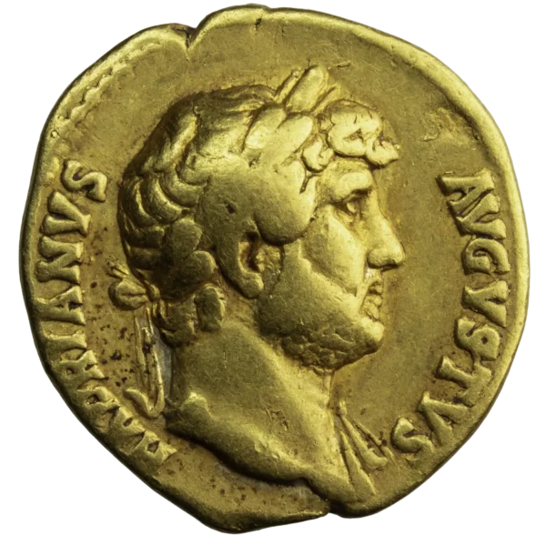 Hadrian Aureus Rome 124--125
