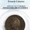 Colonies françaises 10 centimes 1841 A PCGS VF35
