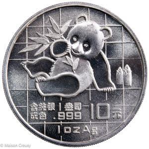 Chine 10 yuan 1989