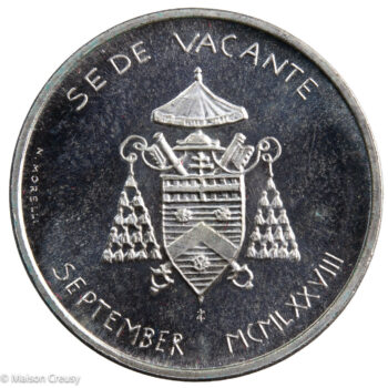 Vatican 500 lire siege vacant 1978