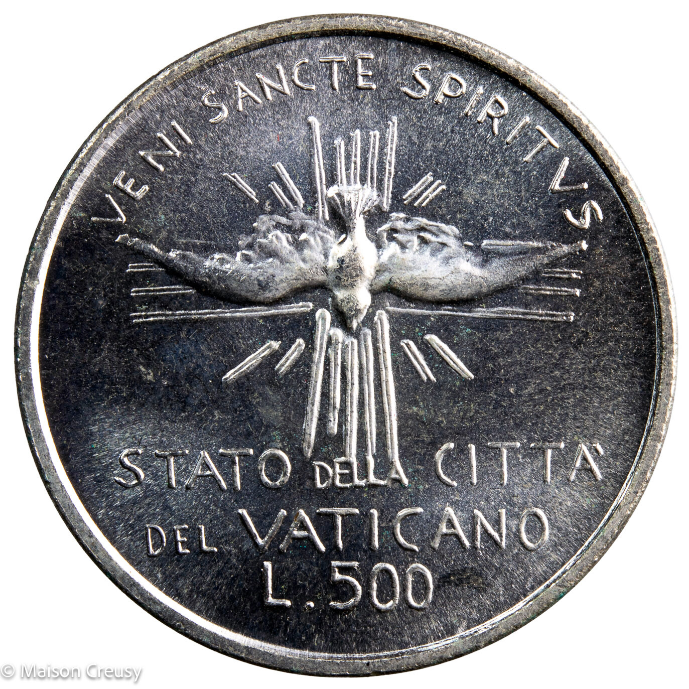 Vatican 500 lire siege vacant 1978