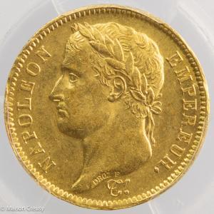 Napoléon I 40 francs or 1809 Toulouse