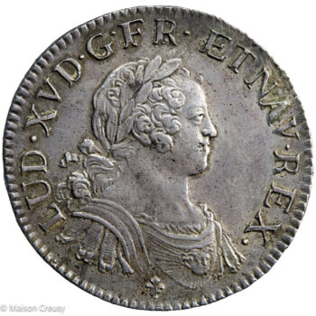 Louis XV écu aux 8L 1725 Bordeaux