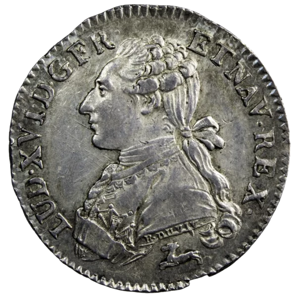Louis XVI 1/5 écu 1786 Orléans