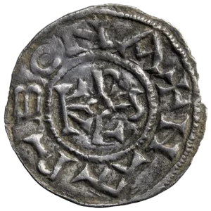 Charlemagne AR denier Narbona