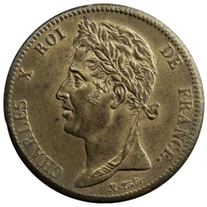 Guyana Charles X 5 centimes 1829 A
