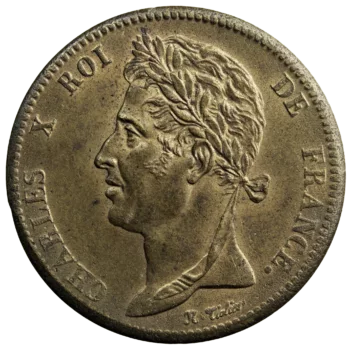 Guyane Charles X 5 centimes 1829 A