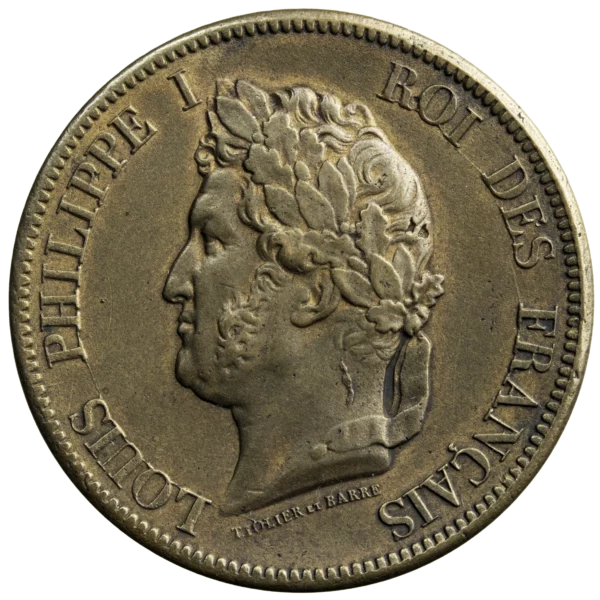 Marquesas Islands Louis Philippe 10 centimes 1844 A