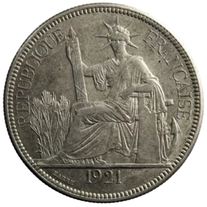 Indochine Piastre 1921 San Francisco