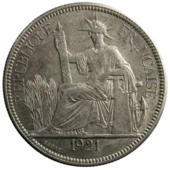 Indochine Piastre 1921 San Francisco