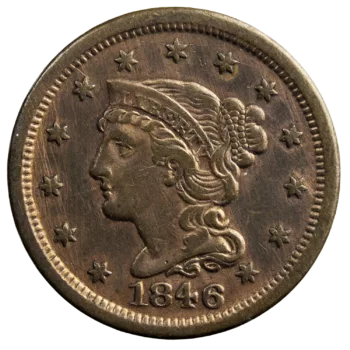 USA cent 1846