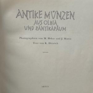 Antic coin of Olbia and Pantikape by K Dittrich