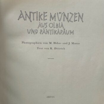 Antic coin of Olbia and Pantikape by K Dittrich