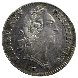 French Colonies of America Louis XV AR jeton 1751