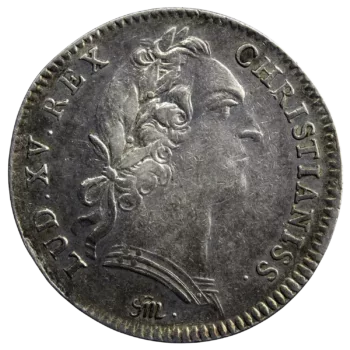 French Colonies of America Louis XV AR jeton 1751