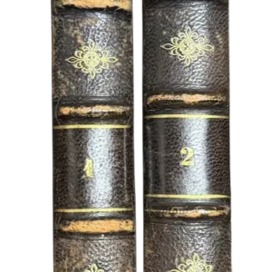 Byzantine Coins by J. Sabatier, leather-bound edition.