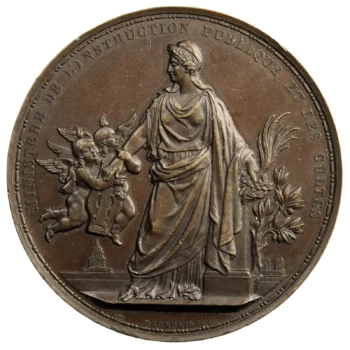 Médaille concours des chants patriotiques de 1848