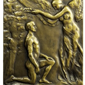 Plaquette Fondation Carnegie Aux Héros de la Civilisation